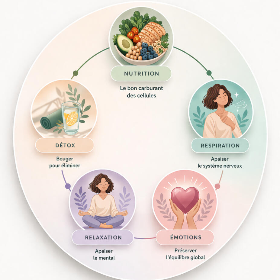 Yann Rougier - 5 facteurs du vivants Comment en finir avec les symptômes de la ménopause?